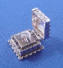 sterling silver ring box opens with engagement ring inside charm
