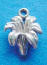 sterling silver lily charm