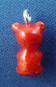 sterling silver 3-d sabo enamel gummy bear charm