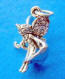 sterling silver 3-d fairy godmother charm