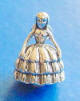 sterling silver southern belle bridesmaid charm