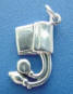 sterling silver blood pressure cuff charm