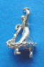 sterling silver 3-d flamenco dancer charm