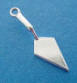 sterling silver garden hand spade charm