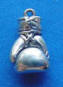 sterling silver 3-D boxing glove charm