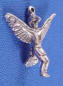 3-d sterling silver new orleans wedding cake charm mardi gras indian eagler dancer