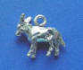 sterling silver donkey charm