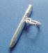 sterling silver pencil charm