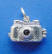 sterling silver camera charm that opens with a birdie inside