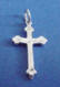 sterling silver cross charm