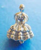 sterling silver southern belle bridesmaid charm