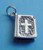 sterling silver holy bible charm