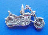 sterling silver motorcycle charm