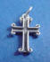 sterling silver cross charm