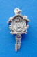 sterling silver cuckoo clock charm