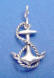 sterling silver anchor charm