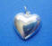 sterling silver heart charm