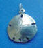 sterling silver sand dollar charm