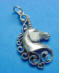 sterling silver unicorn charm