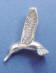 sterling silver hummingbird charm