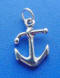 sterling silver anchor charm