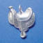 sterling silver cowboy saddle charm