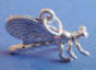 sterling silver dragonfly charm