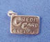 sterling silver credit card charm