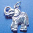 sterling silver elephant charm