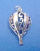 sterling silver hot air balloon charm