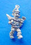 sterling silver clown charm