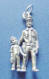 sterling silver policeman with boy charm