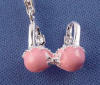 sterling silver 3-d pink enamel thomas sabo shorty charm