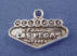 sterling silver las vegas sign charm