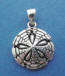 sterling silver sand dollar charm