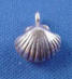 sterling silver hill tribe silver oyster charm