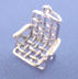 sterling silver redneck lawnchair wedding cake charms