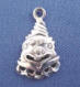 sterling silver clown charm