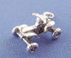 sterling silver atv four wheeler charm