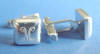 sterling silver engraved cufflinks