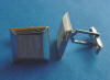 sterling silver engraved groomsman cuff links