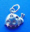 sterling silver ladybug charm