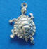 sterling silver turtle charm