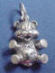 sterling silver teddy bear charm