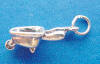 sterling silver wheelbarrow charm