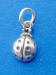 sterling silver ladybug charm