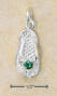 sterling silver may sandal birthstone charm