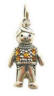 sterling silver novmber boy in sweater birthstone charm