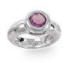 sterling silver feburary mini ring birthstone charm