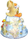 baby diaper cake